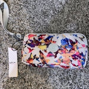 Kipling multicolor clutch bag